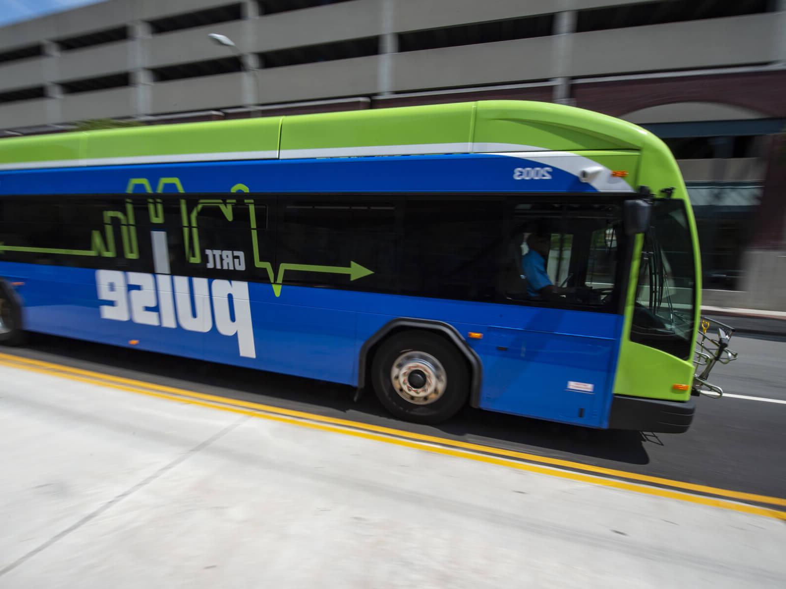 Photo of GRTC Pulse city bus